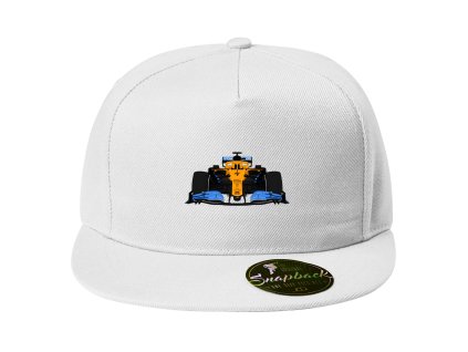 Snapback white McLaren F1 Aerodynamika Budoucnosti