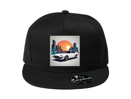 Snapback black Datsun Z Pod Cyber Sluncem