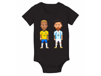 Body black Pixeloví Rivalové Neymar Vs Messi