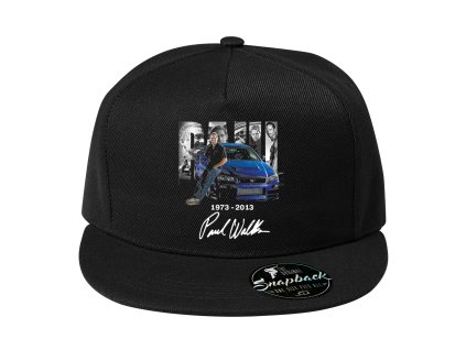 Snapback black Ikonický Skyline A Úsměv