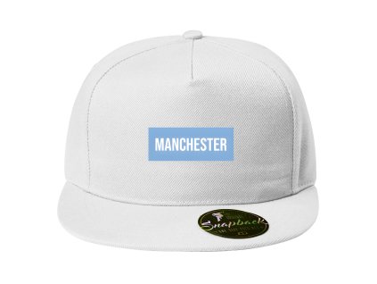 Snapback white Modré Město Futbalových Snů