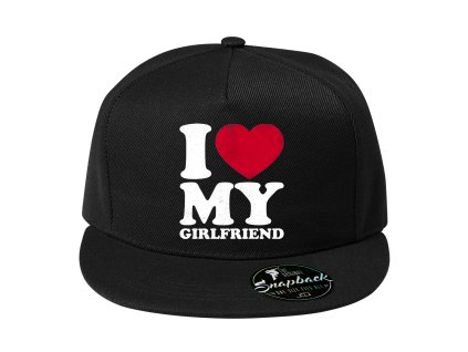 Snapback black Miluji Svoji Přítelkyni