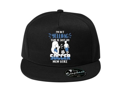 Snapback black Fotbalová Máma Level 100