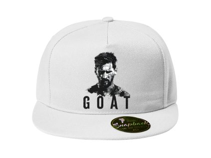 Snapback white Tvrdý Pohled Fotbalového Krále