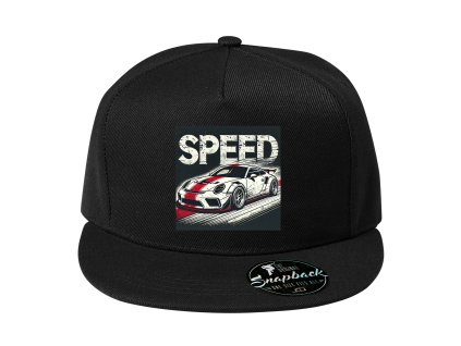 Snapback black Porsche Styl Nitro Výkon
