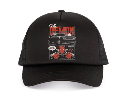 Trucker black Challenger Demon Pekelná Síla
