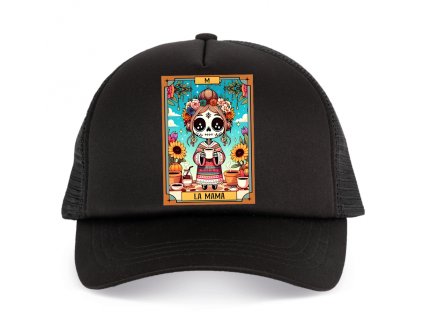 Trucker black Mexická Máma Stylově