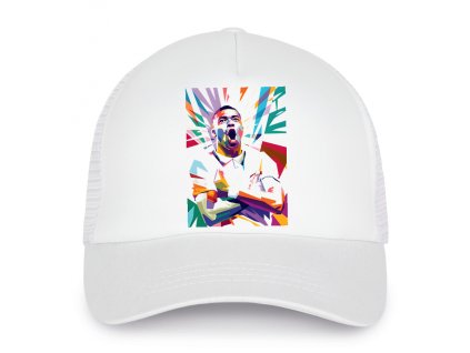Trucker white Mbappé barevná exploze