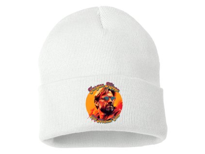 Beanie white Jurgen Stylová Trenerská Ikona
