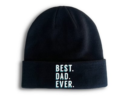 Beanie black Nejlepší Táta Všech Dob