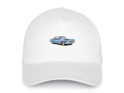 Trucker white Chevy Impala Klasika Kouzlí