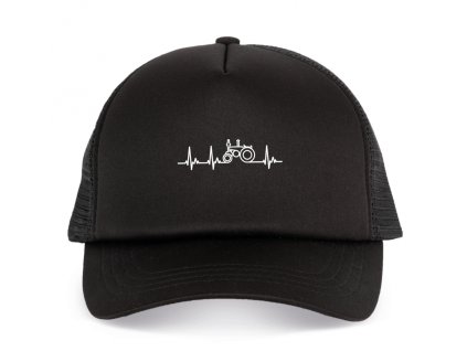 Trucker black Když ti traktory pumpují krev – styl pro agronadšence