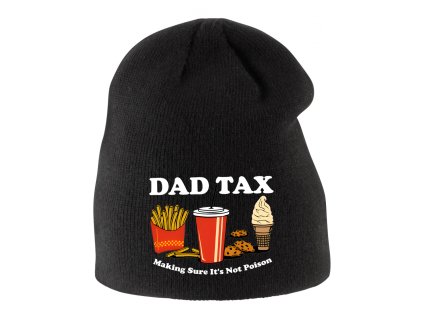 Kids beanie black Hranolková Daň Pro Tátu
