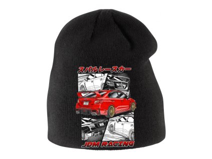 Kids beanie black Subaru WRX Manga Útok