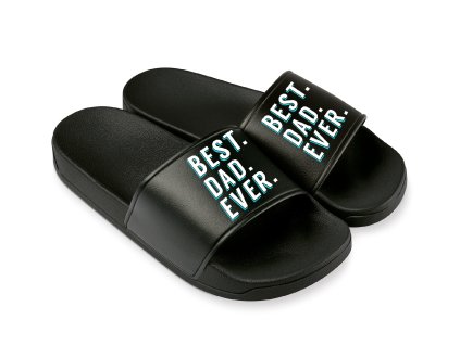 Slippers black Nejlepší Táta Všech Dob
