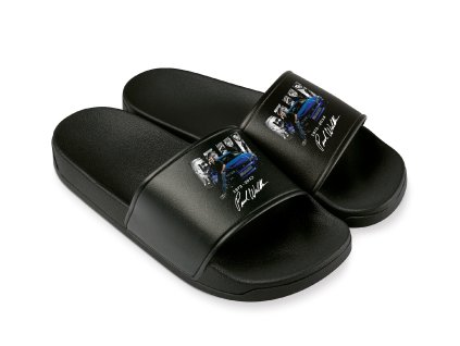 Slippers black Ikonický Skyline A Úsměv