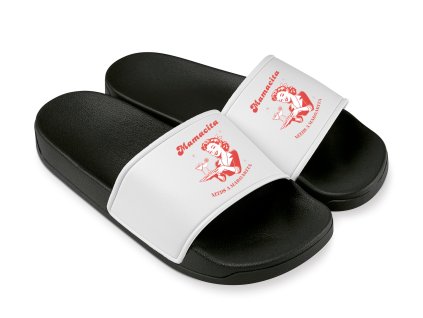 Slippers white Dopřej Mamacita Margarita Party