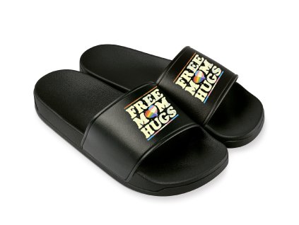 Slippers black Objímačka zdarma od mámy