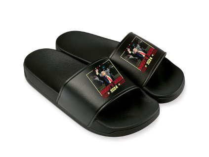 Slippers black Daddy’s Home Trump