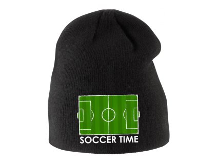 Kids beanie black Plánuj Góly Každý Den