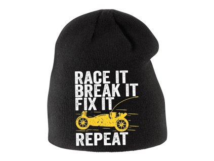 Kids beanie black RC Peklo Bez Přestávky