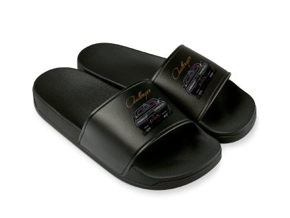Slippers black Zadek Challengera Ohromí