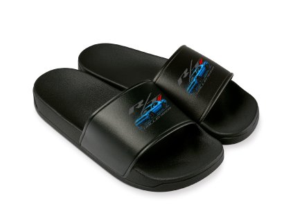 Slippers black Modrý Challenger R:T Vládne