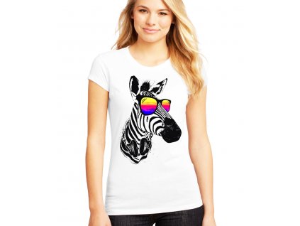 Dámské tričko Zebra