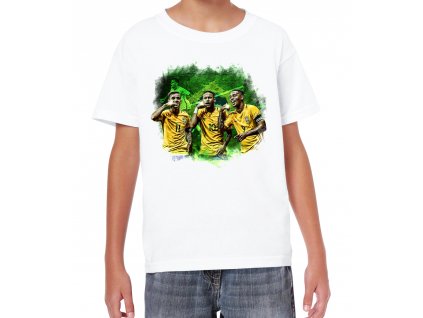 Dětské tričko Brazílie fotbal