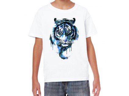 Dětské tričko Modrý Tygr