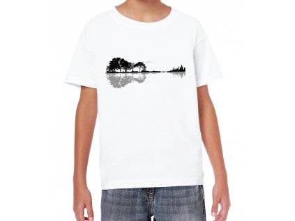 Dětské tričko Příroda Kytara