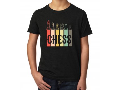 Dětské tričko Šachy