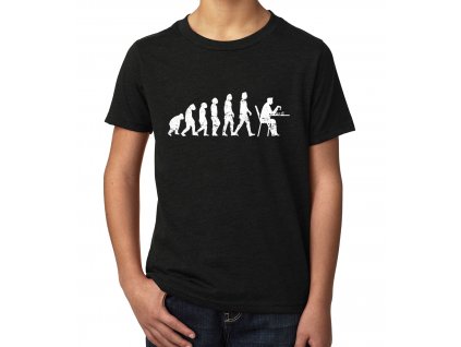 Dětské tričko Šachy evoluce