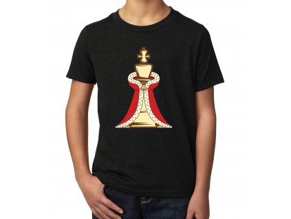 Dětské tričko Šachy Král