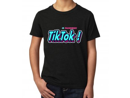 Dětské tričko Tik tok pandemie