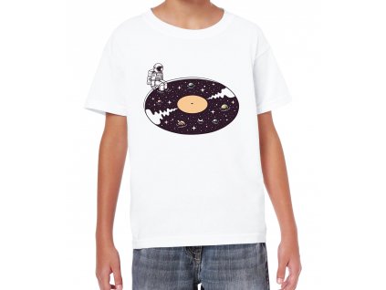 Dětské tričko Vesmír muzika