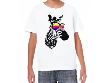 Dětské tričko Zebra