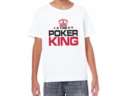 Dětské tričko Pokerový Král