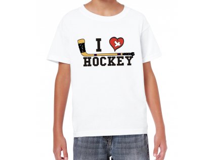 Dětské tričko Miluji Hokej