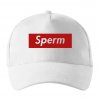 Kšiltovka Sperm parodie Supreme