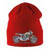 Dětská zimní čepice Ducati motorka