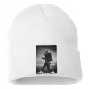 Zimní pletená čepice bílá Eminem