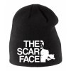 Dětská zimní čepice černá The Scar Face