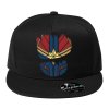 Snapback černá Captain Marvel oblek