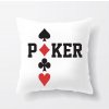 polštář Poker Káry Piky Kříže Srdce