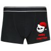 Mens underwear black Kombinace hororu a Vánoc