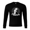 Sweatshirt black Když Travolta potkal meme