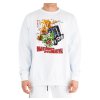 Sweatshirt white Stephen Kingova jízda smrti právě začíná
