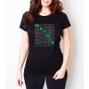Woman tshirt black Únik z Matrixu nikdy nevypadal líp