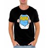 Mens tshirt black Táta Hrdina Pod Košilí